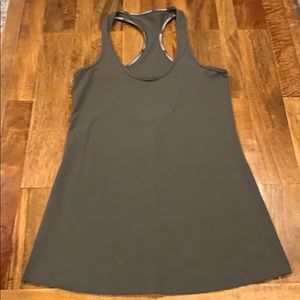 lululemon Racerback tank top Size 6 Dark green